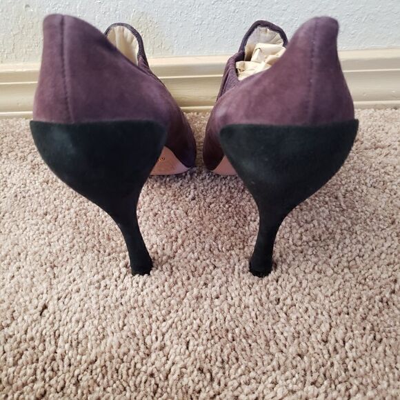 Authentic Prada purple suede booties 37.5 - Picture 4 of 7